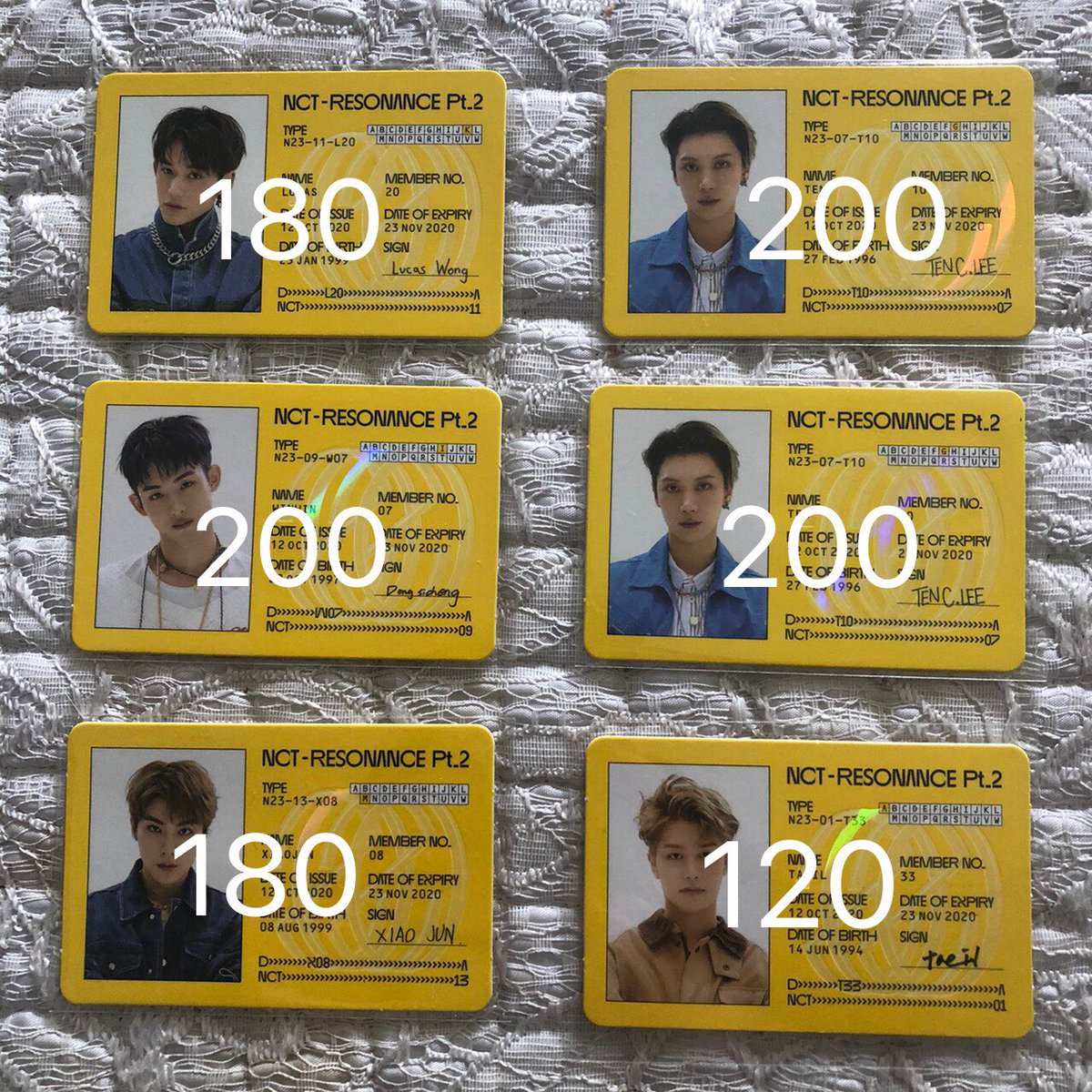 -พร้อมส่ง- ราคารวมส่งแล้วค่ะ สนใจmt/dm ขอดูเพิ่มเติมได้ค่ะ #ตลาดนัดnct #ตลาดอซท