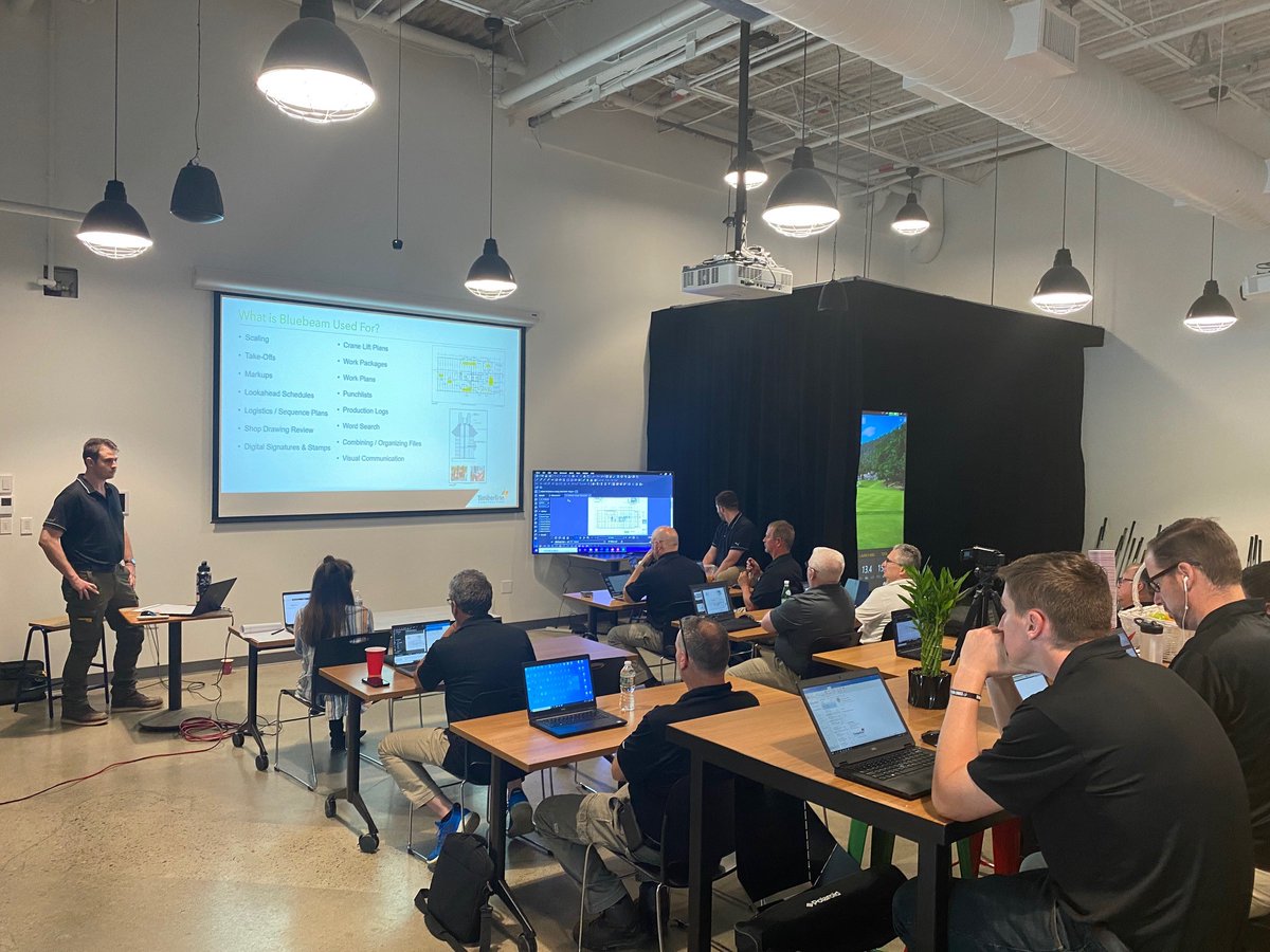 TimberlineConst's tweet photo. Busy week here at #TimberlineCC. 1st up, Haul 'n Axe Mentorship Event followed the next day by a deep dive training on Bluebeam. Fun & learning had by all!
#exceptionalnoexceptions #construction #constructionmanagement https://t.co/CT5d9Srata