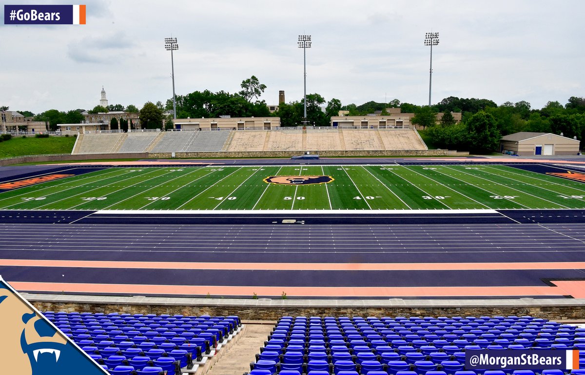 MorganStBears's tweet photo. @MorganStateU #HughesStadium๐
#NationalTreasure
#GoBears๐ท๐ถ https://t.co/bPofIsMGZL