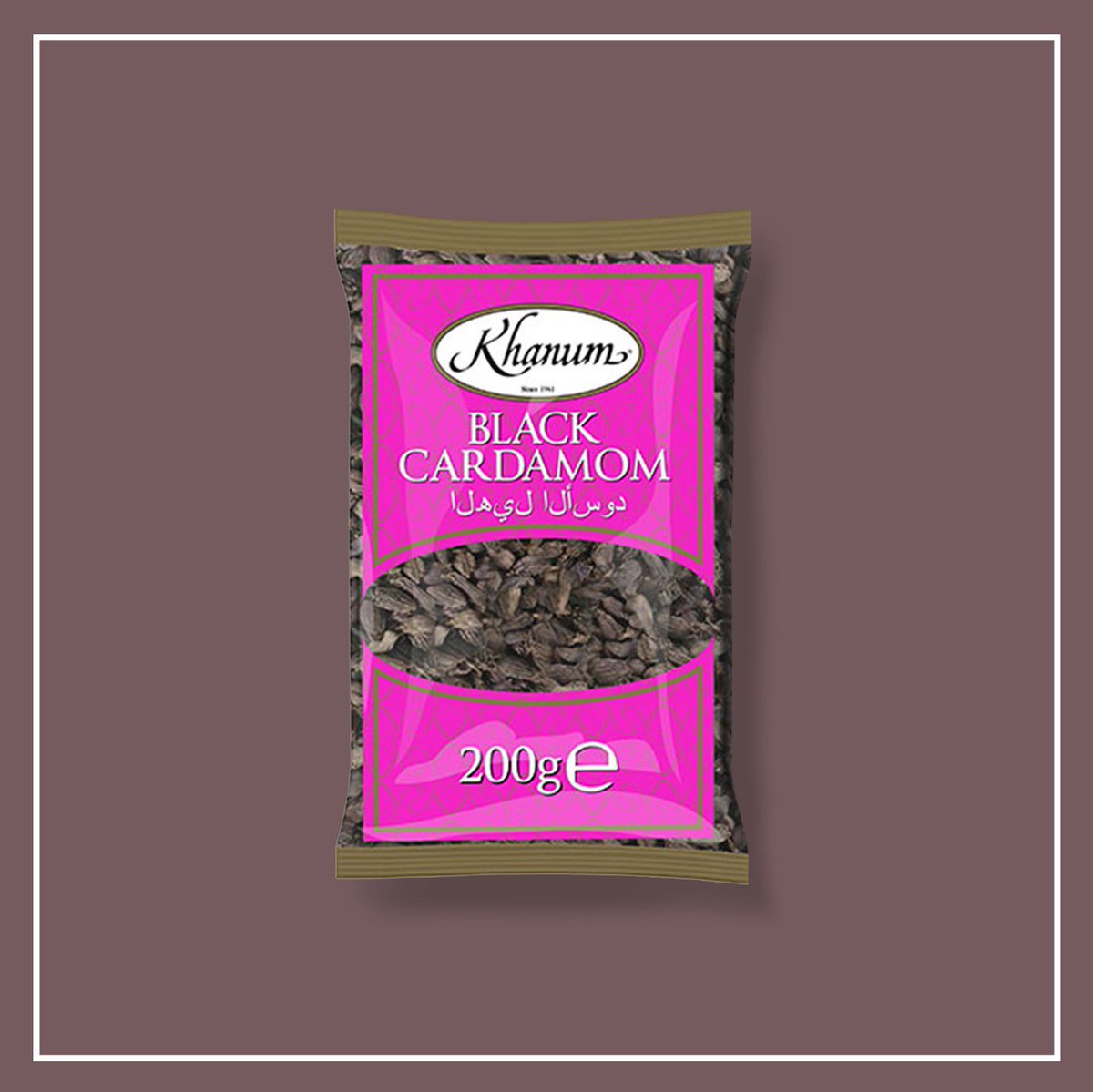 Black #cardamom has a #delicious, woody, #smoky #taste with a touch of menthol in its undertones. If you haven’t tried it yet, you’re missing out! #spice #spices #spicerange