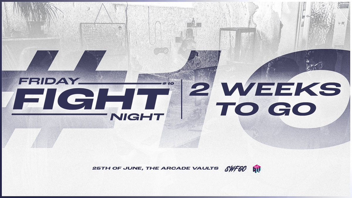 SouthWalesFGC's tweet photo. Our 10th Friday Fight Night is now just two weeks away. Have you signed up?

https://t.co/gXm7u6dwZN

#gotoyourlocals #cardiffgaming #ukfgc #walesfgc https://t.co/BttFFF0z2Q