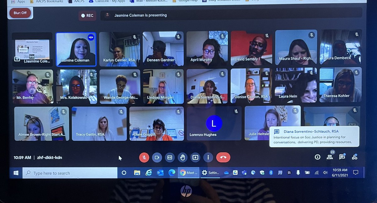 Fortunate to participate in the RSA Social Justice &amp; Equity Course created by an amazing group of RSAs for new teachers. The course has energized me for the work that starts RIGHT NOW. No more waiting. Thank you <a href="/JasTheEducator/">Dr. Jasmine Coleman</a> <a href="/karlyn6/">Karlyn Celmer</a> &amp; team. <a href="/AACPSRightStart/">AACPSRightStart</a> #AACPSAwesome