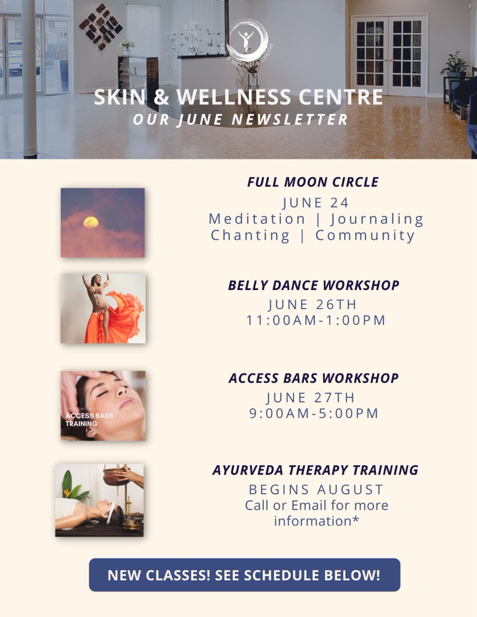 June Newsletter - Microneedling Special, Belly Dancing &amp; More conta.cc/3wi1XM6