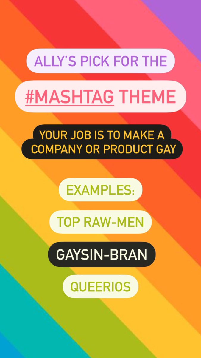 kleinallyshow's tweet photo. #MASHTAGS are back today! @Yourallyjohnson picked the theme in honor of #Pride month! Drop those MASHTAGS below! 🌈🌈🌈⤵️⤵️⤵️ https://t.co/LfxVCj1aVD