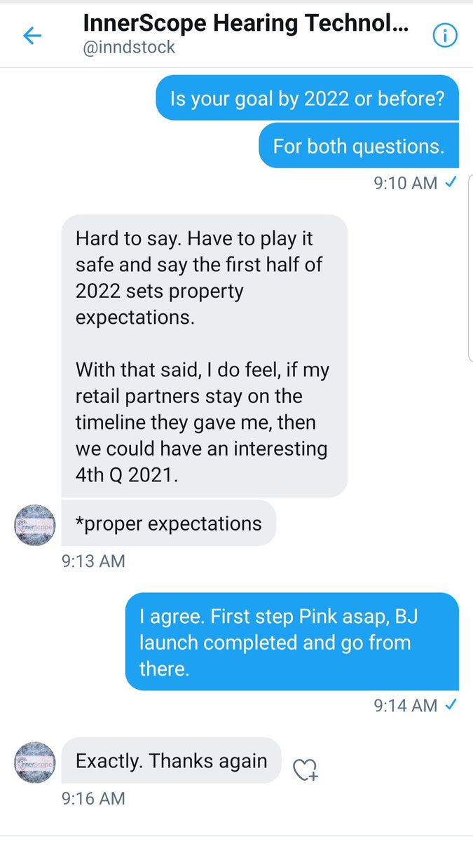 Just know whats coming with $INND will be good for the patient shareholders. 1 day at a time, future looks promising to know I have something to hold coming into the hot months of Q4. 🔥🔥