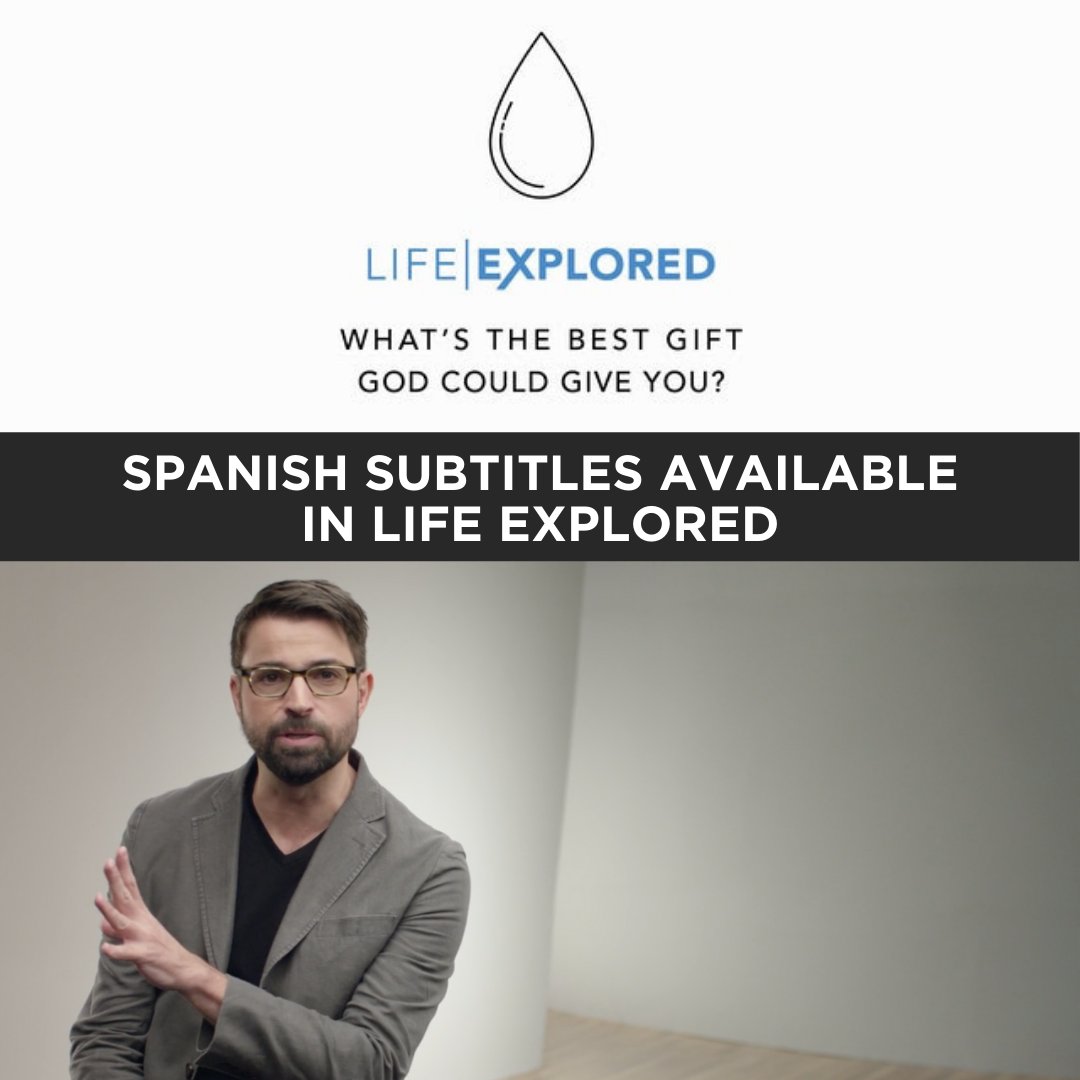 We have another series with new Spanish subtitles, <a href="/LifeExplored/">Life|Explored</a>. This series will help you uncover what you're really living for, and see how, in Jesus, God meets your deepest desires for happiness. Share with your loved ones that speak Spanish: watchagtv.com/life-explored/…