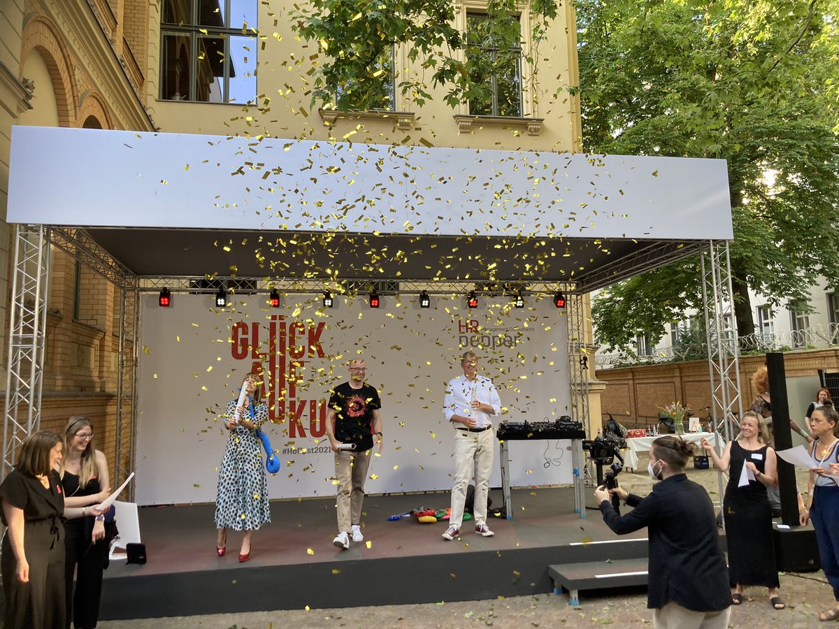 Jetzt ist der offizielle Teil schon wieder vorbei. Schön war’s #Hoffest #hoffest2021