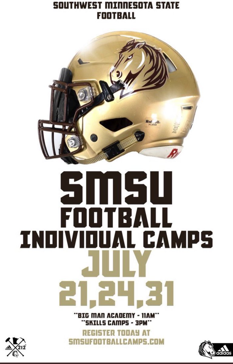 big_brig66's tweet photo. Thanks for the invite @CoachBull16 @SMSUfootball #desertstangs @CoachPerrone @RonTBAOL @PrepRedzoneAZ @247Sports https://t.co/ExSErqlr8J