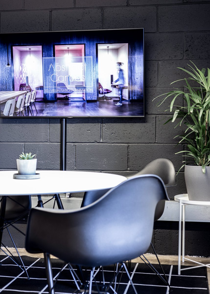 Our new studio is complete. Happy to be settled in. Room for growth and meetings now #newoffice #Growth