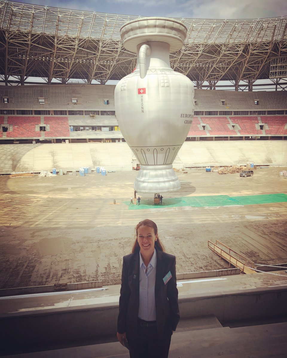 FreedmanSal's tweet photo. 🏟️Match day minus nothing!
⚽️Finally #EURO2020 is here.
🎢Definitely a rollercoaster ride I will never forget.
🌟51 matches, here we go!
#FansFirst #LiveItForReal https://t.co/W3XguctqTq