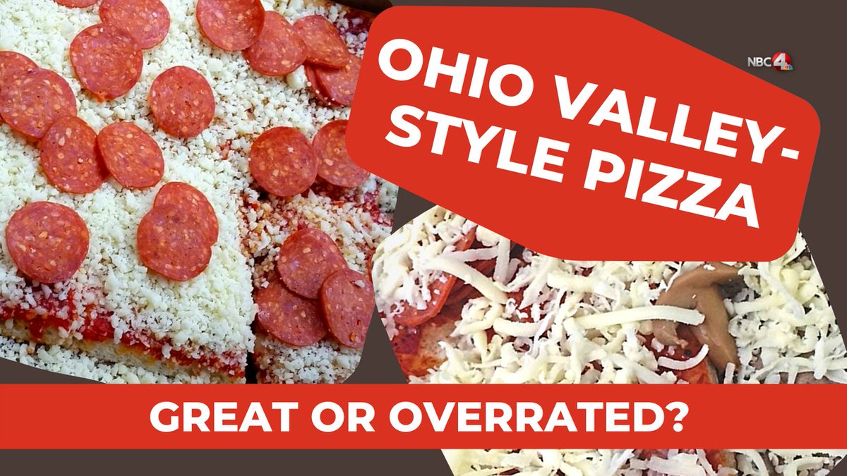 nbc4i's tweet photo. Help us settle a newsroom debate! In your opinion, is Ohio Valley-style pizza great or overrated? https://t.co/kLm8ROQcsQ
