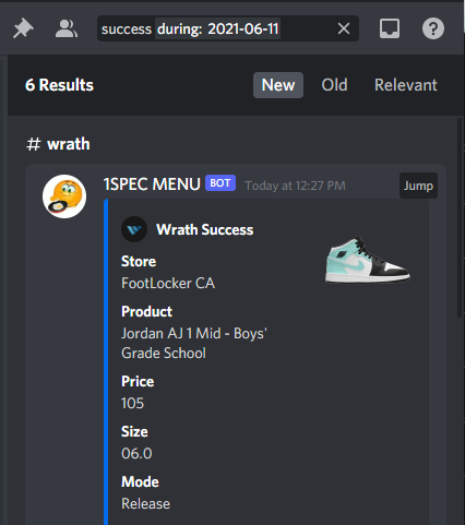 _1Spec's tweet image. Bot: @wrathsoftware @PrismAIO 
Proxies: @proxydrop_com @OculusProxies @BartProxies 
Server: @ProjectFlightIO