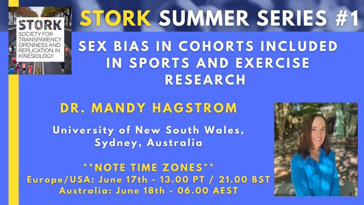 Eimear Dolan (@eimeardol) on Twitter photo Really looking forward to this conversation with @ADHagstrom about whether sex bias in exercise research is a problem, and more importantly, what can be done about it. Please feel free to retweet, tag, and spread the word - all are welcome! Register here: csueb.zoom.us/meeting/regist… Really looking forward to this conversation with @ADHagstrom about whether sex bias in exercise research is a problem, and more importantly, what can be done about it. Please feel free to retweet, tag, and spread the word - all are welcome! Register here: csueb.zoom.us/meeting/regist…