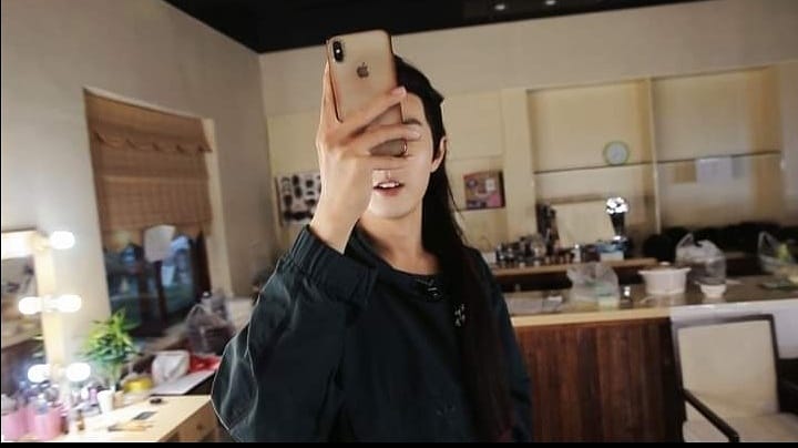 cho_peachy's tweet photo. 🐢 - who is your personal photographer, Zhange???

🦁 - it's me😎
#BJYXSZD https://t.co/ghGBu6ax4U