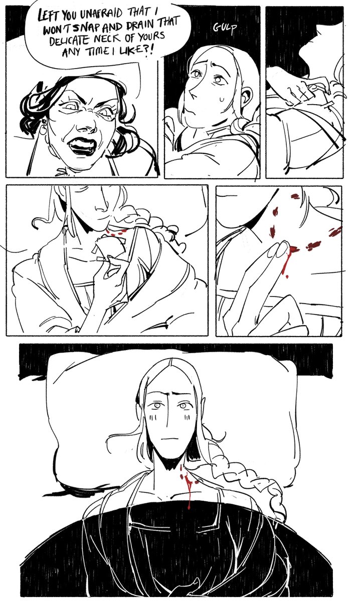 HUNGER: (lady dimitrescu x maiden) RE:8
(2/3) 
