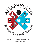 AAAAI_org's tweet photo. World Allergy Organization (WAO) will host World #Allergy Week from June 13 to 19, 2021, to raise awareness of #anaphylaxis risks, triggers, treatment, and prevention. Start planning to participate in the activities.
https://t.co/SlITREQYZg https://t.co/9k8BvSWSVM