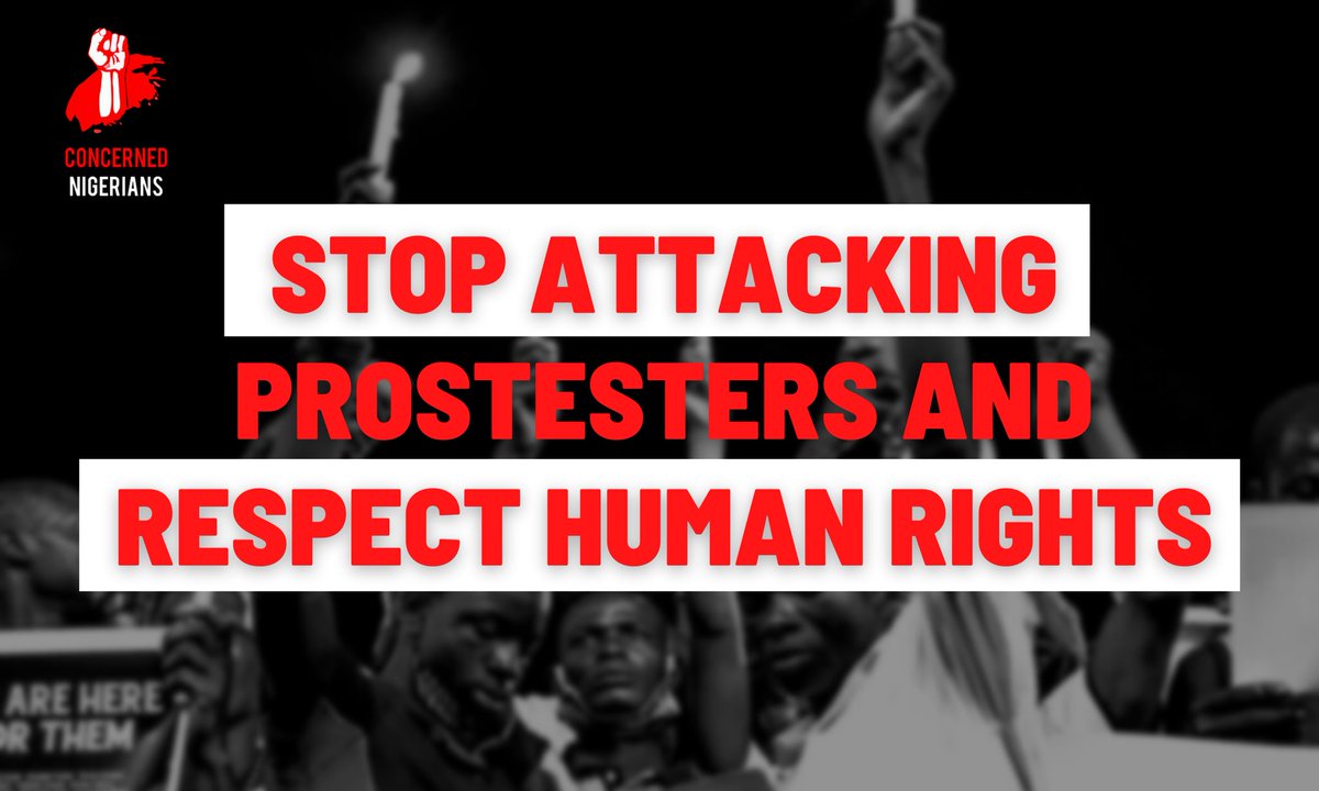 As Nigerians go out to protest tomorrow, we are calling on the government not to use the security forces to attack peaceful protesters.  #WeAreTired #June12thProtest #Keepiton