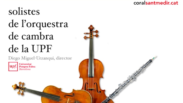 BCN_SantsMont's tweet photo. 🎻 Aquesta nit, joves músics de l'Orquestra de Cambra de la Universitat Pompeu Fabra #OCUPF toquen a @SantMedir!

🎼 Selecció de trios i quartets de Borodin, Haydn i Bach.

🕣 20.45 h
ℹ️ https://t.co/S5nrqnOeqU
🔗 VIII Cicle d'espectacles musicals @CoralSantMedir https://t.co/5CkLlc39X8