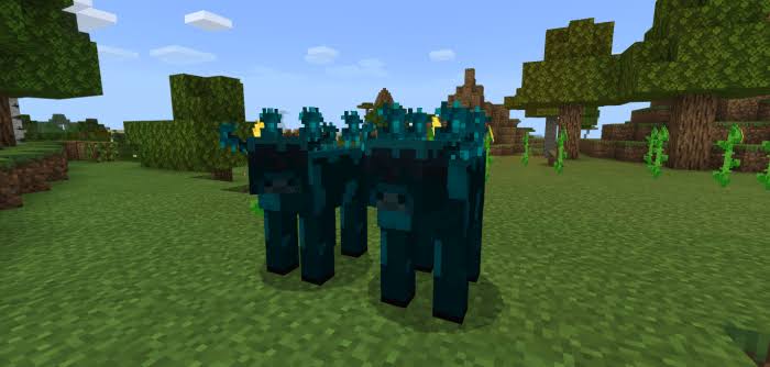 16. Мод на вардена. Мутант варден. Мод на превращение в вардена. Новый данж в майнкрафт 1.