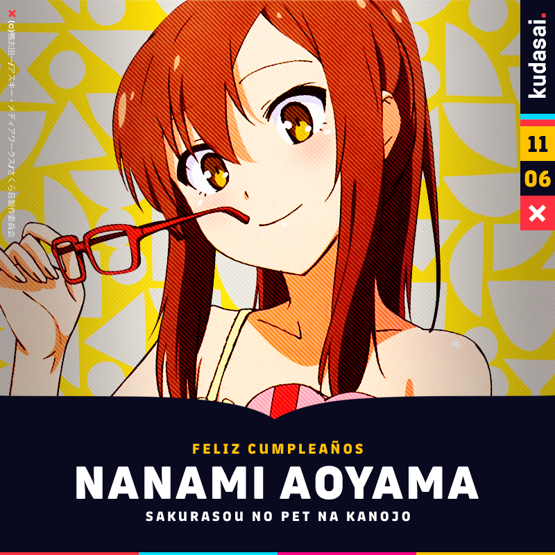 animetrends's tweet photo. El 11 de junio celebramos el cumpleaños de Nanami Aoyama, uno de los personajes principales de la franquicia de "Sakura-sou no Pet na Kanojo (The Pet Girl of Sakurasou)". #さくら荘 #青山七海 https://t.co/QbHT9lWwxx