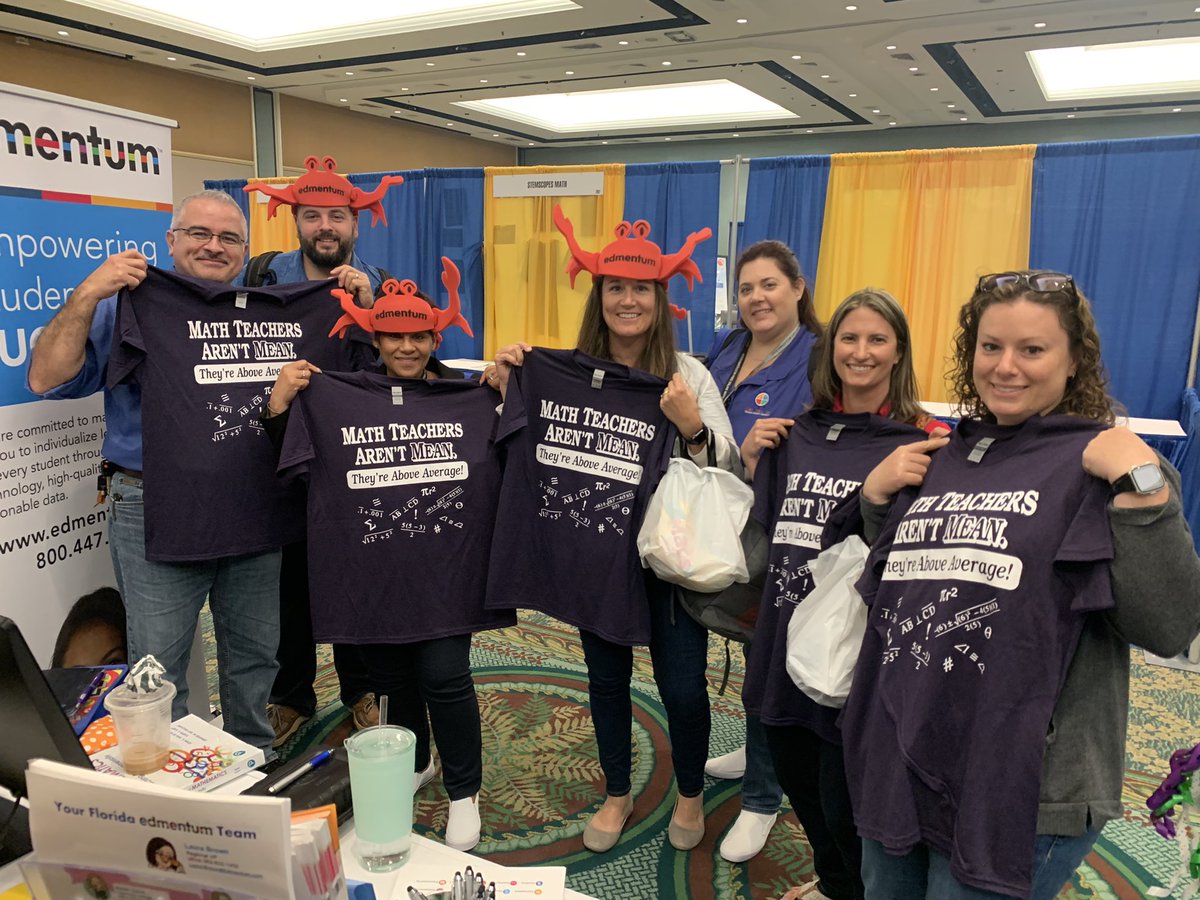 AllisonGesacion's tweet image. Volusia County Math Educators having fun with Edmentum! 🦀🦀 @VCSMath @CoachGeiger @mathcoach_vs #FCTMath #FCTM2021
