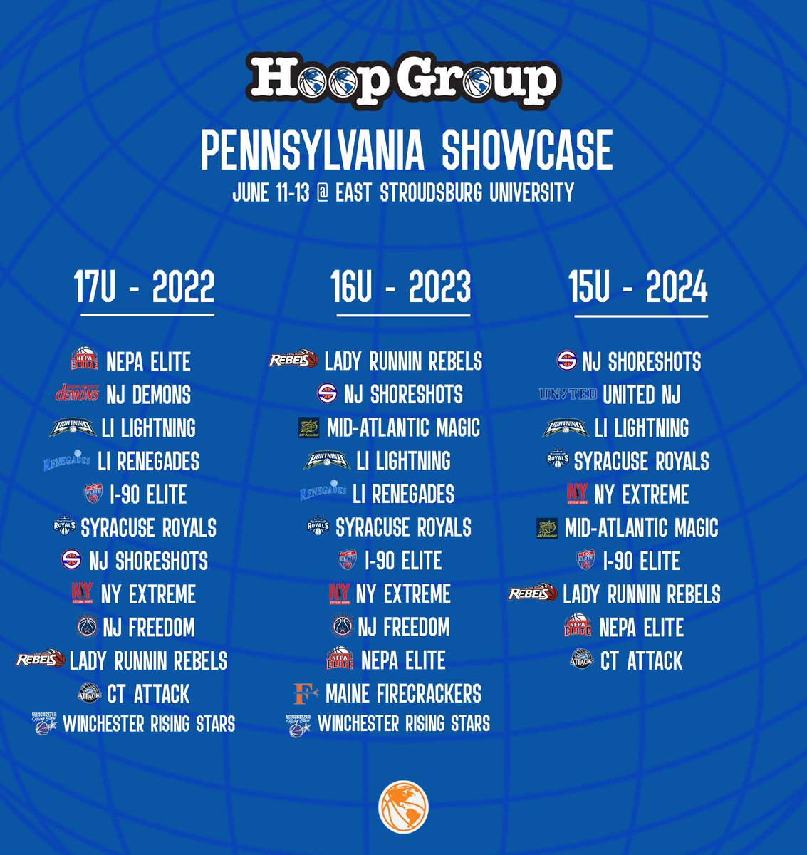 hgsl_girls's tweet image. 🚨COLLEGE COACHES🚨

🏀 Don’t miss out on this action packed event! Below is a list of just some of the teams attending this weekend:

🎥 If you can’t attend in person, be sure to tune in to the LIVE STREAM &amp;amp; COACHES PACKET all weekend:
hoopgroupgirls.bethebeast.com/btb/recruiter