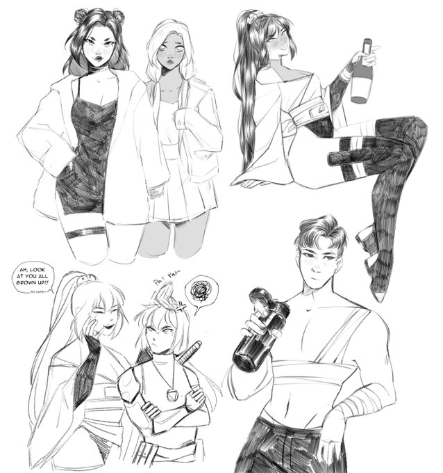 oc doodles~ 