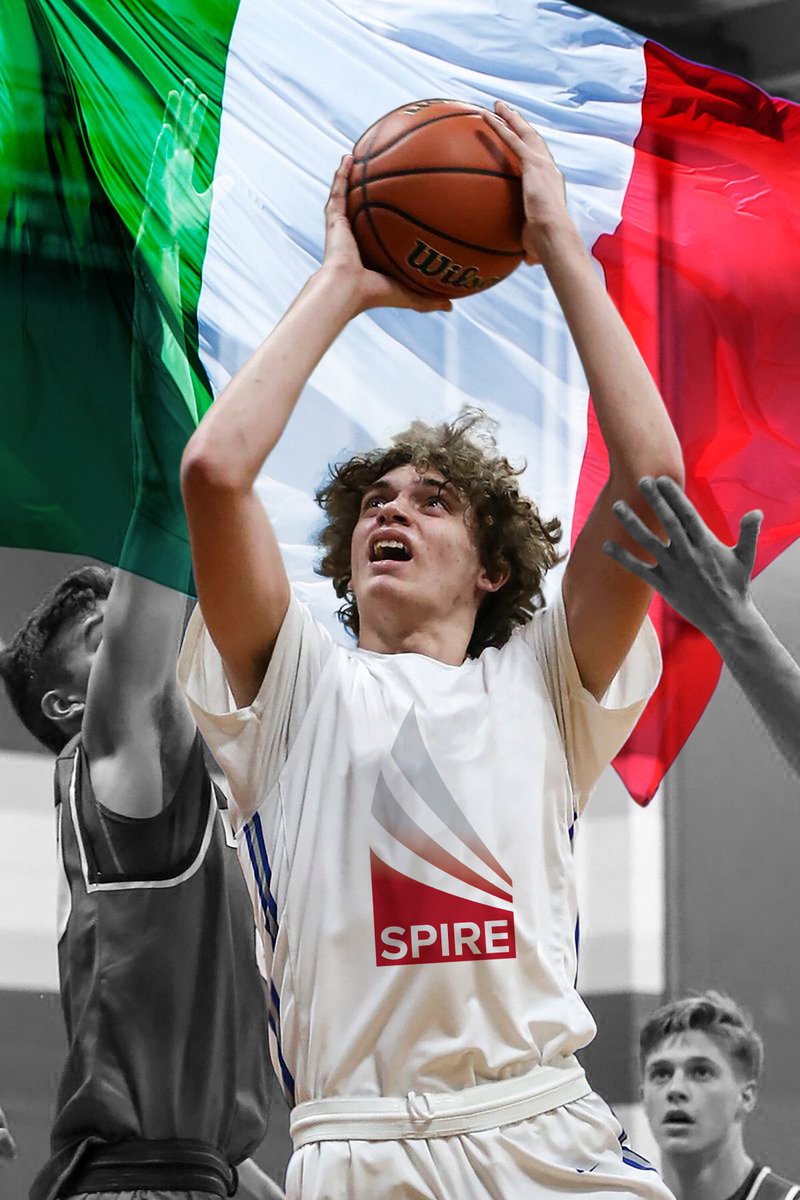 SPIREACAD's tweet photo. Another one! We excitedly welcome Nicolo Nobili, who has officially committed to the SPIRE basketball team. At a towering 6β10β, this Bologna, Italy native is an unstoppable passer and three point shooter, and we wish the best of luck to his future opponents!
#spirebasketball https://t.co/XrwtFeeAeu