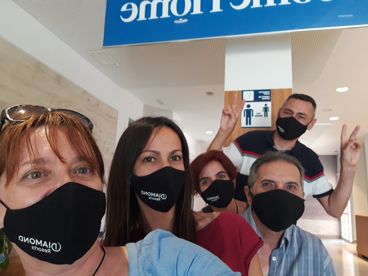 And the day has finally arrived! We are still not quite ONE  but this is a good start! #WelcomeBackHome #ReceptionTeam Looking forward to our reopening and keeping providing #DPerfectService to our members &amp; guests at #LosAmigosBeachClub 😍💪👊 <a href="/DiamondResorts/">Diamond</a> <a href="/DiamondCareers/">Timi Awodipe</a>