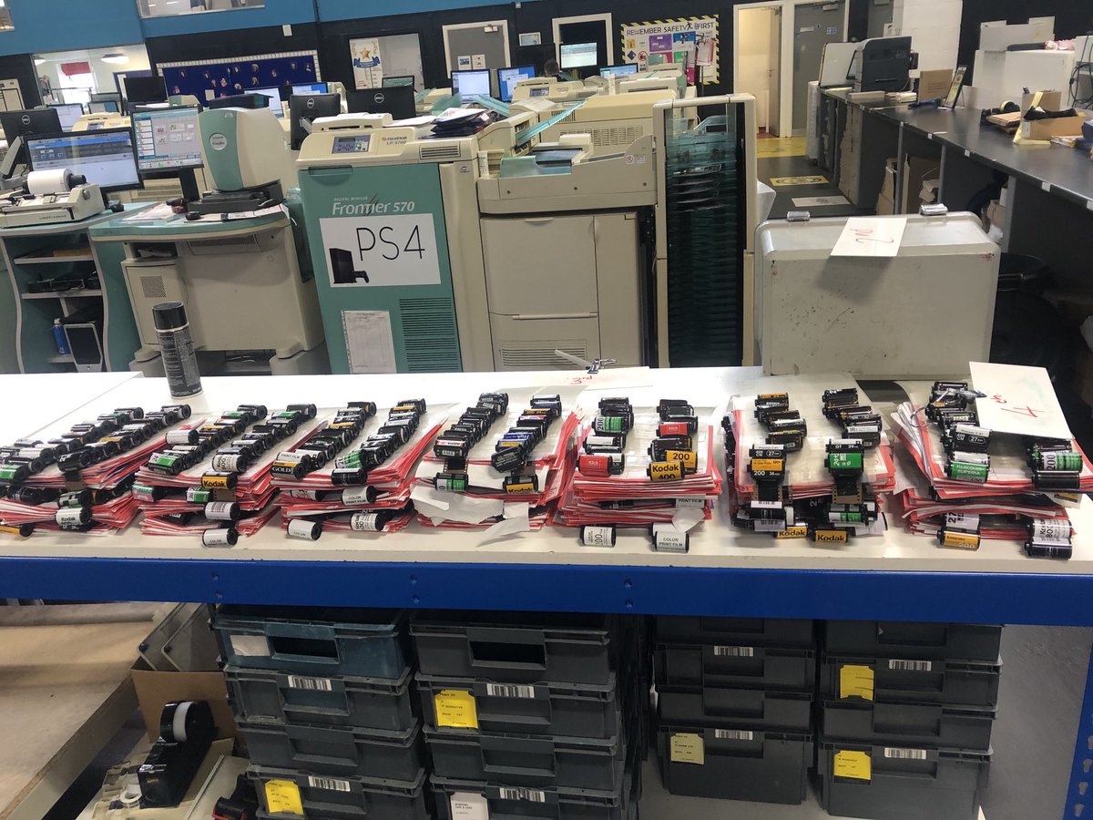 Analogue film still very much alive Max @ICE very busy!!!