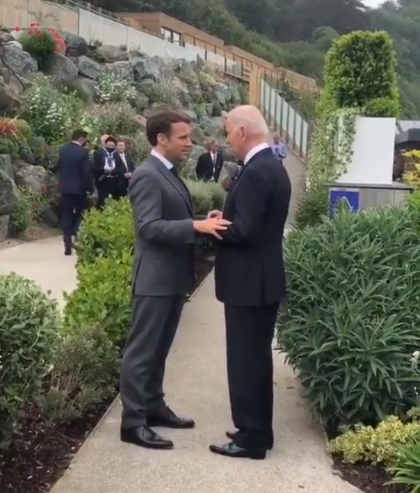 🔴 EN DIRECT
G7: Emmanuel Macron et Joe Biden se rencontrent en personne pour la première fois bfmtv.com/international/…