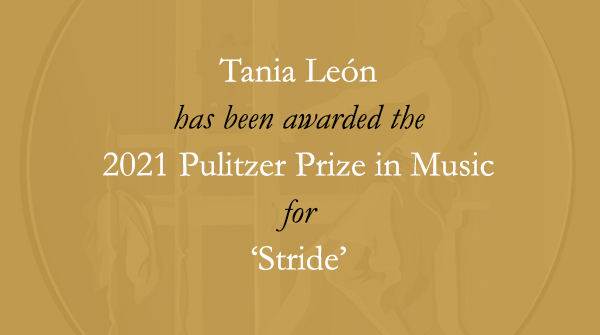 Congratulations to Tania León, <a href="/peerclassical/">peermusic Classical</a>, <a href="/nyphil/">New York Philharmonic</a>, <a href="/CUNY/">The City University of New York</a> and <a href="/BklynCollege411/">Brooklyn College</a>. #Pulitzer