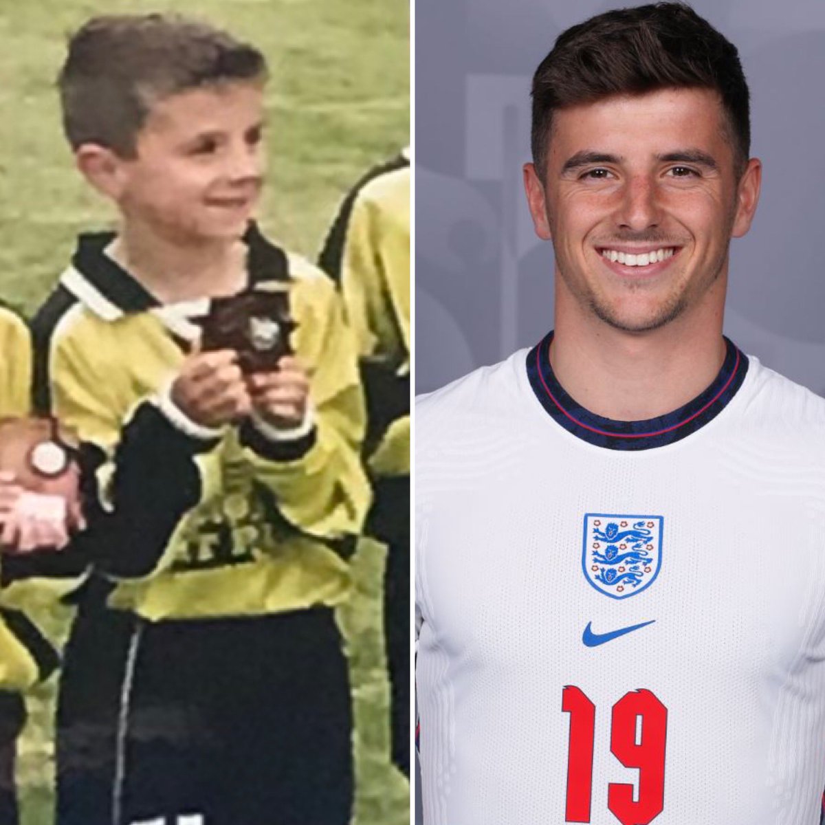 They’ve come a long way! Dorset’s <a href="/ben6white/">Benjamin White</a> &amp; Hampshire’s @masonmount_10 prepare for #EURO2020 - we’ll hear from the teachers and coaches that helped them on their journey. BBC1, 1830. <a href="/BBCSouthNews/">BBC Hampshire & Isle of Wight</a> <a href="/QESDorset/">QES Dorset</a> <a href="/PPSPurbrook/">Purbrook Park School</a> <a href="/England/">England</a> #bhafc #cfc <a href="/Mounty57/">Tony Mount</a> <a href="/GavinRusling/">Gavin Rusling 🇺🇦</a> <a href="/PEDSSAFC/">PEDSSA Football</a>