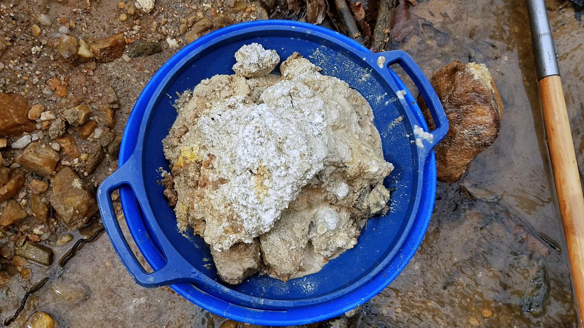 sluicelee's tweet photo. Ice Cream Quartz Creek #goldprospecting #icecreamquartz #quartzvein #goldpanning #blue https://t.co/JpUGIWAMQO