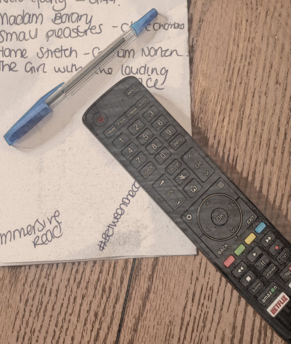 pjsandbooks's tweet photo. I'm not well & struggling to read but I fell upon @sarajcox book series #BetweenTheCovers on @BBCTwo via @BBCiPlayer and have jotted down some books to add to my #tbr and also have ordered my favourite suggestion. #pjsandbooks #penandpaper #notes #booksbooksbooks #bookstagram https://t.co/79ac0sN4Nc
