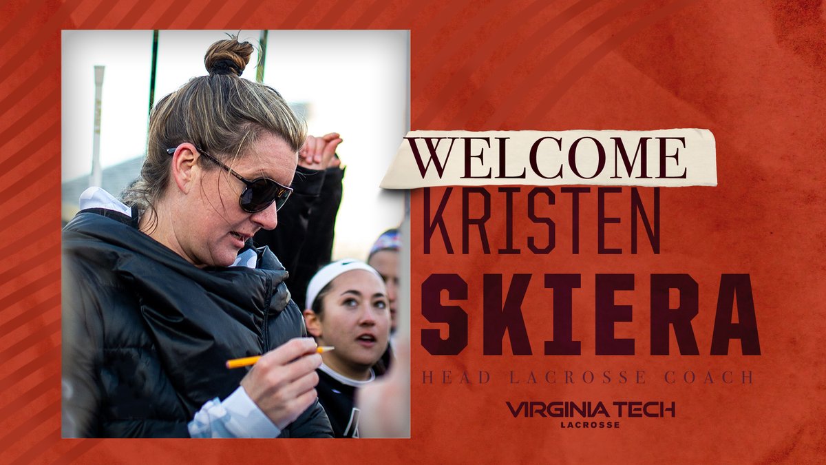 #HokieNation let’s welcome home our new head coach Kristen Skiera‼️

We can’t wait to get to work 👊

#Hokies 🦃