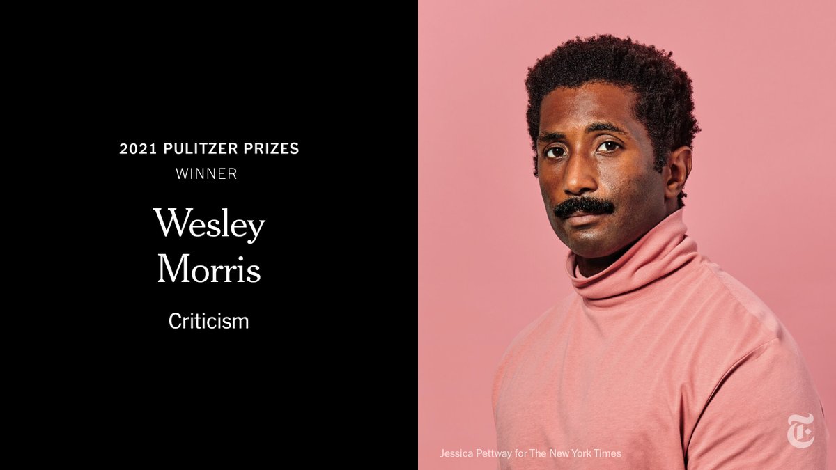 Wesley Morris has won the Pulitzer Prize for Criticism. Read his award-winning essays, including his piece on the mustache that led to a deep consideration of his Blackness. nyti.ms/3vgaYUD