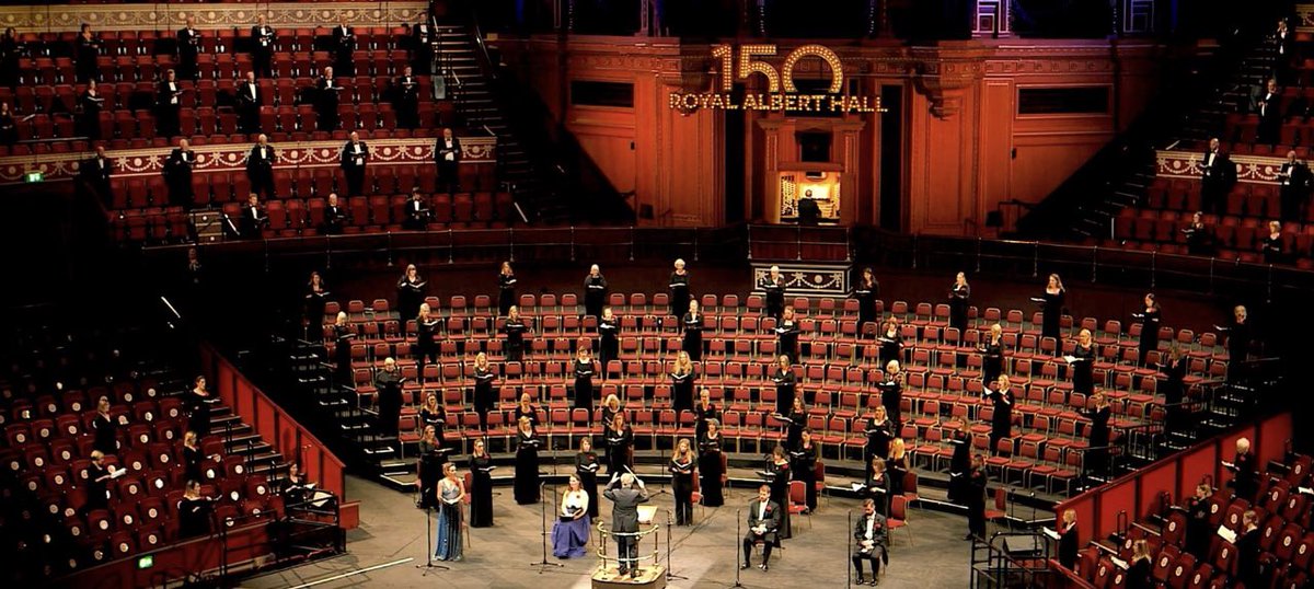 Very happy to report that we have 100% Covid negative tests for @royalchoral members who performed in #Messiah at @RoyalAlbertHall on 30 May. We know that other choirs will follow the guidelines as we did and revel in the sheer joy of rehearsals & performance - safely. 🎶👍❤️