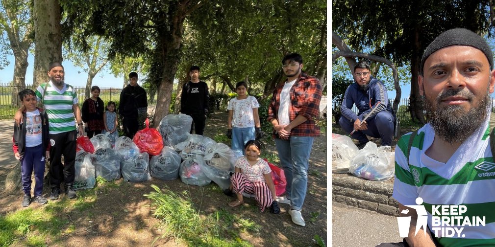 Emdad considers himself a 'newbie' when it comes to litter-picking, but his #LittleLitterLeague has already collected nearly 200 bags! 🚮

'I think it’s better to educate through positive action.'

#MillionMileMission #GBSpringClean #LitterHeroes gbspringclean.org