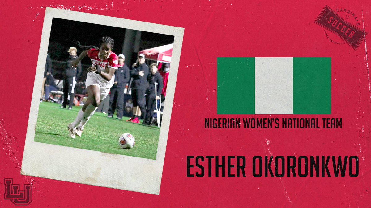 More International News!

Former LU standout Esther Okoronkwo was called up to the Nigerian WNT and made her debut last night against Jamaica!

🔗: bit.ly/3wggFDf

#WeAreLU