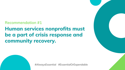 UrbanPathwaysNY's tweet photo. "Gov't needs to match the human services sector’s flexibility in a disaster...to shift services + access communities through the extensive network of #nonprofits." Read on how gov't can help the sector recover in @HSC_NY's report: https://t.co/C9J65kbmq4 #EssentialOrExpendable https://t.co/SCzkNmnk6A