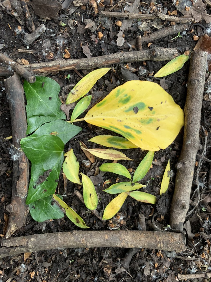 Year2Chalgrove's tweet photo. Today Year 2 created some abstract art using resources from our woodland habitat @ChalgroveSchool https://t.co/HIZHrqWEN6