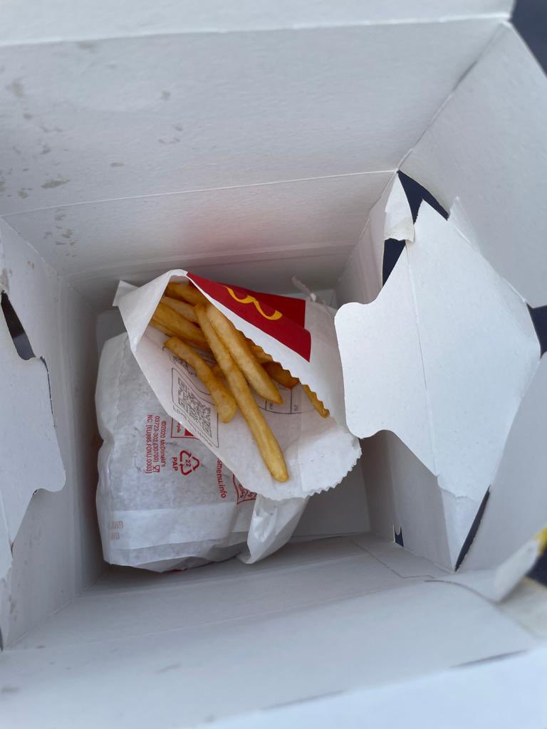 FelixGottschalk's tweet photo. @McDonaldsUK our kids were super disappointed when opening their happy meals. That’s taken the Micky a little… https://t.co/cwJrasLfF0