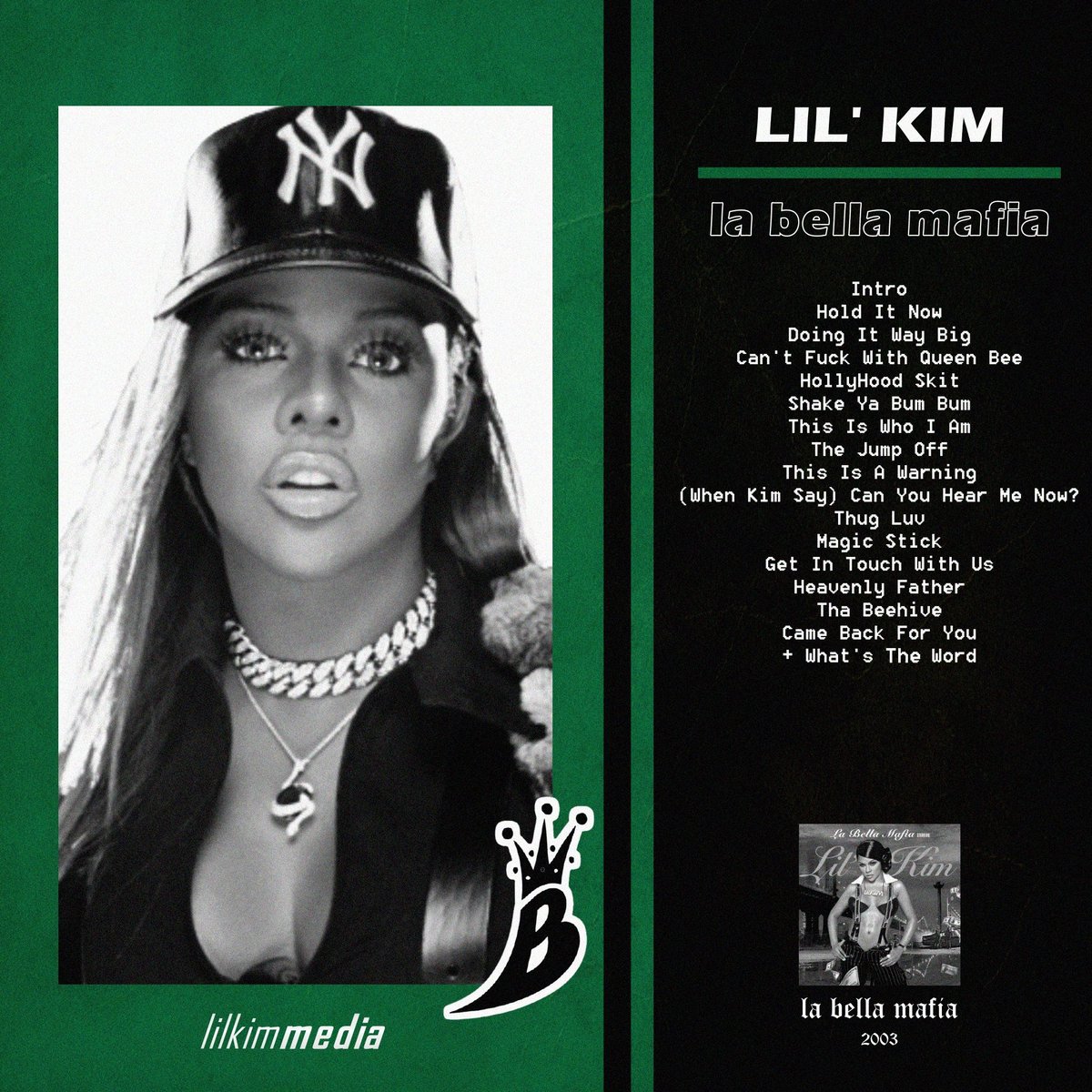 Lil Kim Media In 03 Lil Kim Released La Bella Mafia The Fan Favorite Platinum Album Includes The Jump Off The Grammy Nominated Came Back For You And One Of Lil Kim Media In 03 Lil Kim Released La Bella Mafia The Fan Favorite Platinum Album Includes The Jump Off The Grammy Nominated Came Back For You And One Of