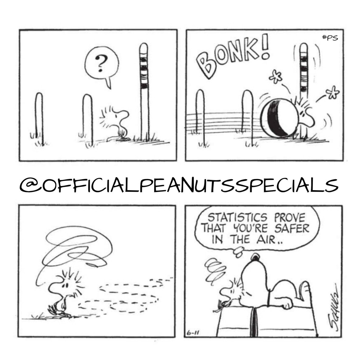 PeanutsSpecials's tweet photo. First Appearance: June 11, 1971
#snoopy #woodstock #bonk #statistics #prove #safer #air #peanutsfriday #peanutshome #schutz #ps #pnts #peanuts #officialpeanutsspecials https://t.co/aNJ27Da93s