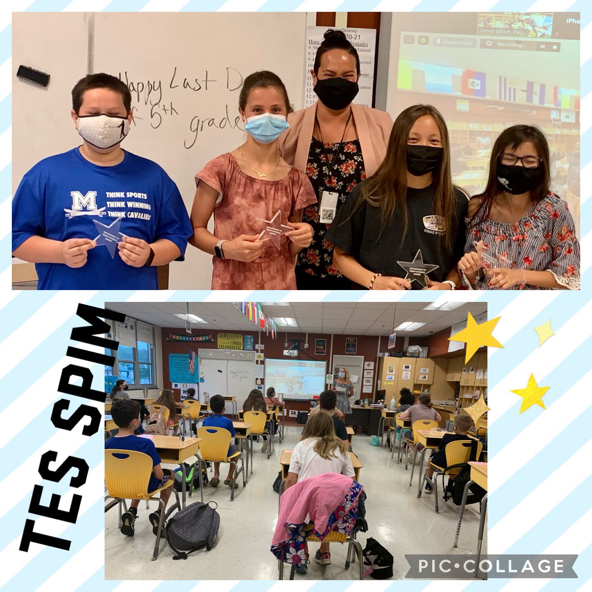 docsvienivento's tweet photo. 5th grade Spanish Immersion Pathway to Multiliteracy Award Recipients at Townsend Elementary⭐️⭐️⭐️⭐️

Can’t wait to see all the wonderful things you do in middle school &amp; beyond!  

#ASDImmersionEducation
@AppoSchools 
#AppoSD https://t.co/ixbYRzp56V