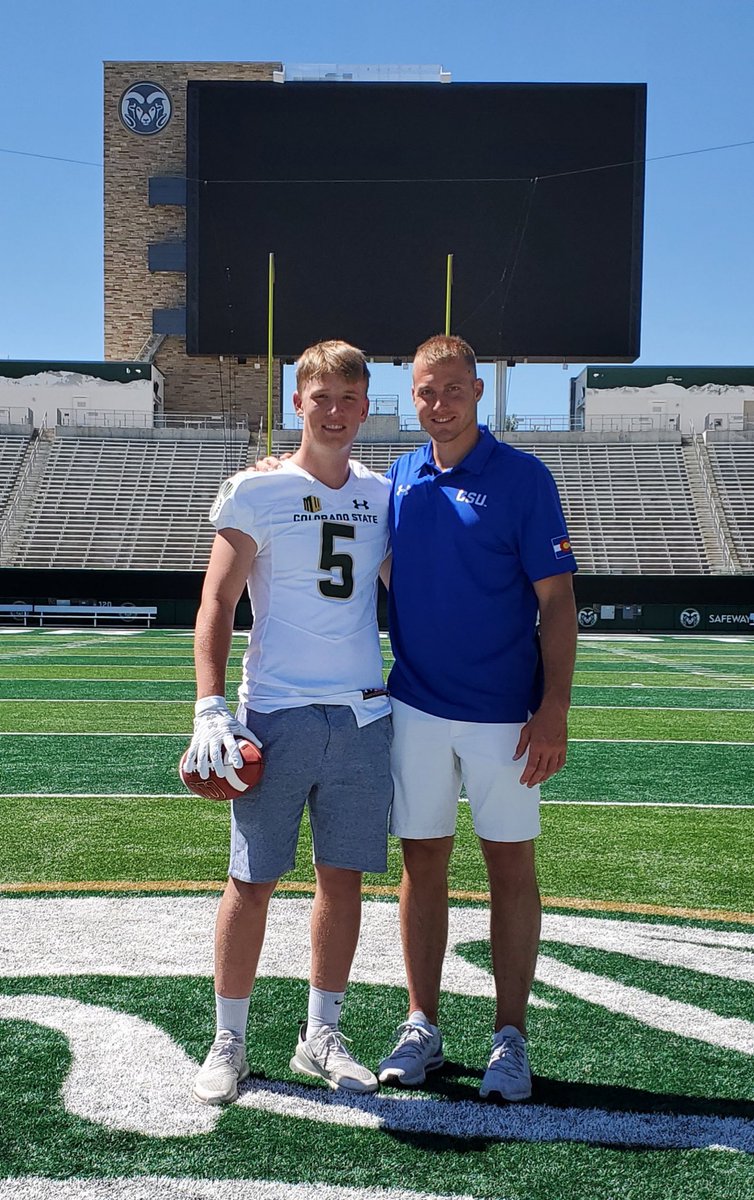 BlakeS1512's tweet photo. Thank you for a great week between the camp on Sunday and my visit on Wednesday… I appreciate everything! Go Rams!!! @Booof38 @CoachAddazio https://t.co/AQrdoBxnmR