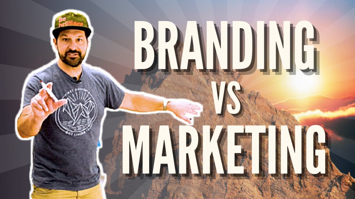 Branding vs. Marketing

Both are critical. Both depend on each other.

But they are often confused with each other when they are actually different. 🤔

Watch here! 👉 youtu.be/koLkUFYbwR8