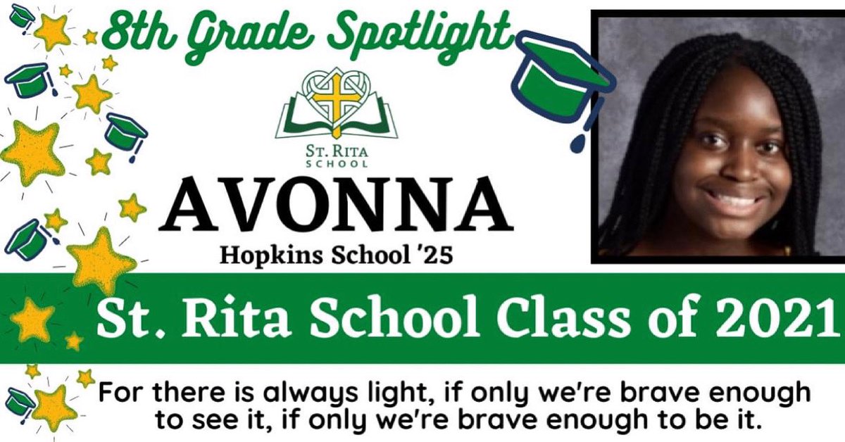 We are shining a Spotlight on the SRS Class of 2021! We know you will do great things, and will shine bright for all the world to see. Congratulations and God Bless.
#SRSCrusaders2021 #stritaspirit #catholicschool #catholiceducation #ctschools