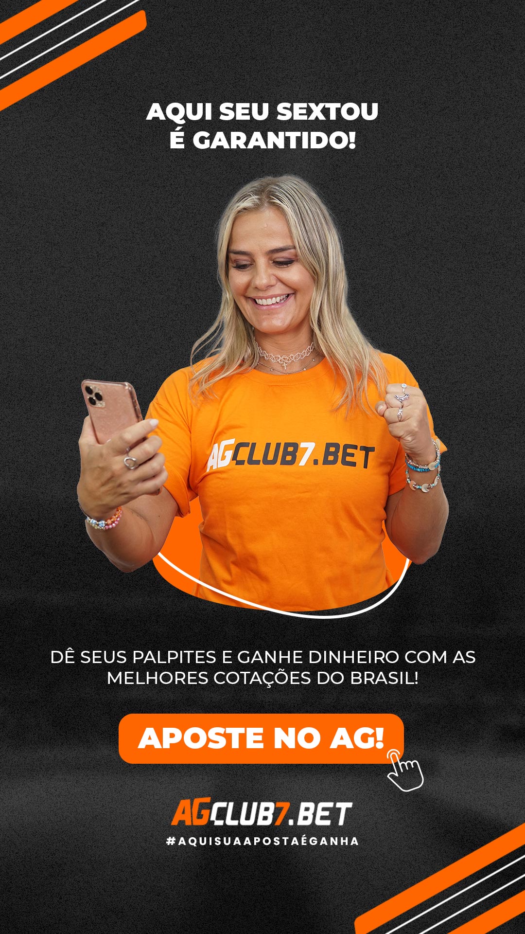 Apostaganha.bet on X: Sextou com aposta ganha? Só aqui no AG